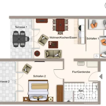 Deichhäuser Anna Küste Deichhäuser Anna Küste 3-11 Apartment Bensersiel
